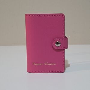 *4 for $30* Rosso Bianco Pink Card Case Holder - 10 Pockets (Holds 20 Cards)